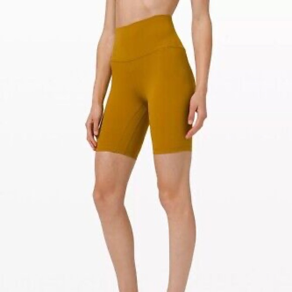 Lululemon Wunder Train High Rise Short in Gold Spice size 4 - Picture 6 of 6